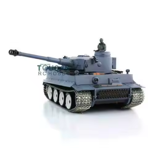 RC Tank 1/16 Scale Heng long Tk 7.0 Tiger I 3818 W/ Barrel Recoil Airsoft Smoking Unit Metal Tracks 