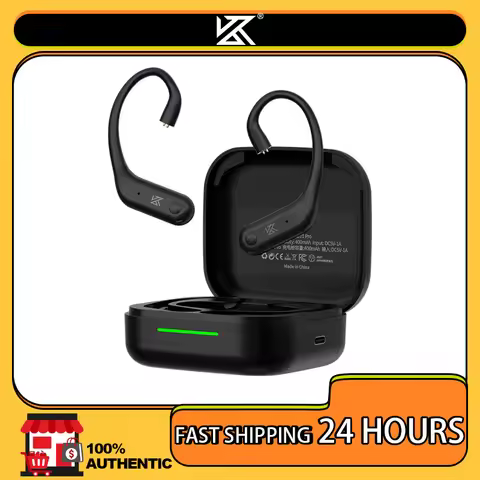 KZ AE01 PRO Wireless HIFI Upgrade CableBluetooth-compatible Wireless Ear Hook Support AAC/aptX Low D