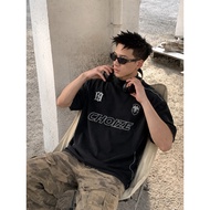 【✅HNB BOUTIQUE🇲🇾】330gsm 100% Cotton Unisex Oversized T-shirt plus size Couple Tees baju lelaki现货纯棉重磅