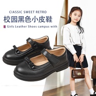Fashion Women's Shoes-，New School Style Mary Jane Slip-On Genuine Leather Children's Shoes