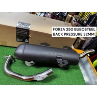 CJ EXHAUST BUBO STEEL BACK Pressure FORZA250(NSS250) SFM 32mm