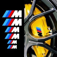 สำหรับ BMW M Caliper สติกเกอร์เบรคอุณหภูมิสูงการปรับเปลี่ยนสติกเกอร์ BMW BMW Three-Way Bar M สติกเกอ