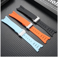 Suitable for Hamilton Khaki Navy Velcro Watch Strap Hamilton H78716983 H H78716333Notch Rubber Watch