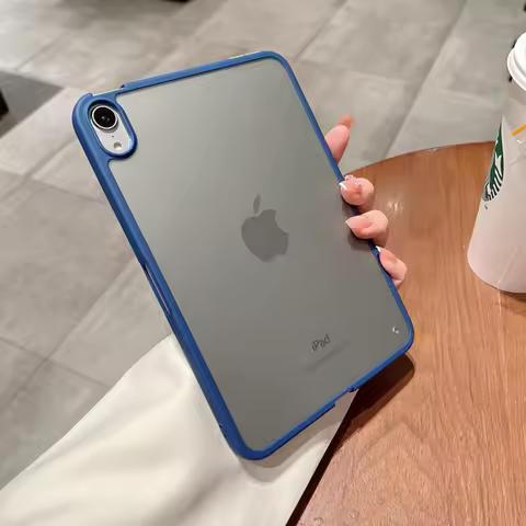 for iPad Mini 6 Case Bumper Matte Hard PC Cover for iPad Pro 11 7 8 9 Mini 3 Air 4 5 6 8.3 10.5 10.2