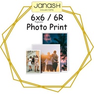 6x6 or 6R Photo Print / Cuci Gambar / Cuci Foto / 打印照片 Digital Photo Print