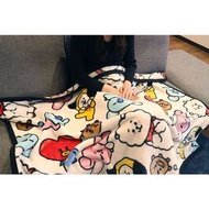 🌐予約販売🌐予約期間：04/05～04/27🌐 🆕 #BT21代購 JP🇯🇵 📦預購 日本限定 BTS LINE FRIENDS BT21 Blanket 毛毯🛏️