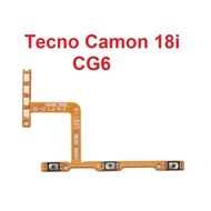 Tecno Camon 18i CG6 Power Button On Off Power Volume & Volume Button Flex Cable