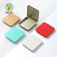 QIUJUU Tin Box Square Tea Cake Packing Portable Tins Container