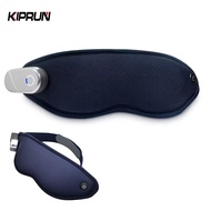 KIPRUN Heated Eye Mask with Vibration and Massager, Cordless Rechargeable,  Smart 3D Eye Massager wi