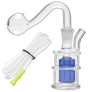 4 Colors Water Glass Ware Pipe Water Pipe Mini with Pipe and Bowl Glass Pipes