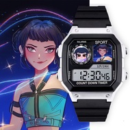 Jam Tangan Barangan Generasi Gadis Kpop Demon Slayer Jam Tangan Anime untuk Kanak-kanak dan Pelajar 