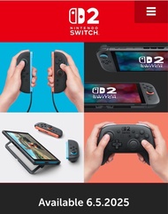 (已付款)(直接交收現貨)(可以交換二手PS5 Pro) Nintendo NS Switch 2 《瑪利歐賽車世界》主機組合, Mario Kart World Bundle SWITCH2