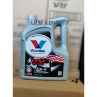 Valvoline VR1 Racing 15W-40 Mineral Car Engine Oil (4L)*4BOTTLE -1BOX