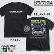 2025 Toyota fashion GT86 T-shirt GT86 JDM Sport Street Night Fest Distro Car Racing Tshirt Automotiv