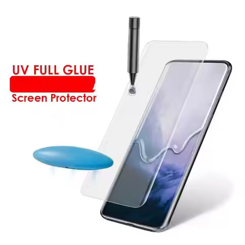 For Google Pixel 7 6 Pro 7Pro 6Pro Screen Protector UV Liquid Glue Tempered Glass Film Google 5 5A 4