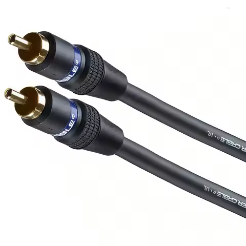 ■ Monster Cable BSDC-4M 4Mr Digital Coax Audio Cable 75Ω, RCA to RCA 24K Gold Plated Plug High-Perfo