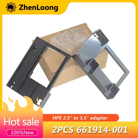 2PCS New 661914-001 2.5" to 3.5" Adapter SSD HDD Tray For HP G8 G9 G10 651314-001 774026-001 SAS SAT