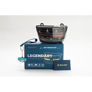 Pha đèn led 2 tầng Zhipat xe Wave thái 110 Wave nhỏ 1 bóng