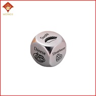 [WY3] Food Dice Personalized Custom Decision Dice Engraved Sushi BBQ Burgers Prediction Decision Wha