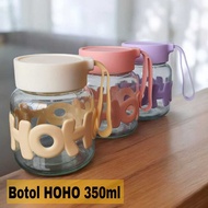 HOHO Aesthetic Glass Drinking Glass Tumbler NO BOX Cute Korean Tumbler/