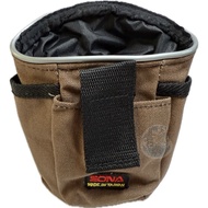 [Straight Boy Club] SONA Japanese Craftsman Dedicated Tool Bag Brown Round Hanging Drawstring Nail T