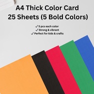 Kad Manila Keras A4 – 5 Warna (25 Helai)