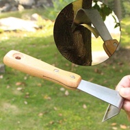 เหล็กขูดเปลือกต้นแมงกานีสแบบพิเศษ K/n/i/f/e สำหรับการปลูกถ่ายต้นไม้เครื่องขูดเปลือกไม้