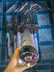 TMX155Rusi  125/150/175 Skygo Euro version 1 in 2 chicken pipe stainless