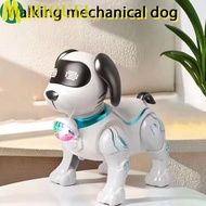 MIQUELZA Electronic Robot Dog, Programmable Touch Control Intelligent Music Robot Dog, Music Robot D