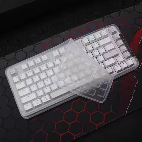 Transparent Silicone keyboard Cover Skin Protector For Logitech ALTO KEYS K75M Wireless Bluetooth Me
