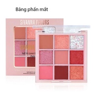 [Thailand] Sivanna Colors Crystal Face 9-pan Eyeshadow Palette HF651,HF631