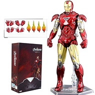 4KIDS.HOME ZDTOYS 10th Anniversary 7 Inches Deluxe Collector Iron Man Action Figures (MK6)