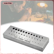 [xuqjtfnu] 36 Holes Riveting Stake Riveting Anvil Block Steel Compact Portable Multifunctional Formi