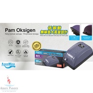 Aquanice Air Pump AP502 AP503 Single Double Output Aerator Bubble for Fish Oxygen Supply Aquarium Sm