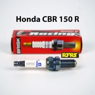 หัวเทียน BRISK PREMIUM LGS (4 เขี้ยว) แกนเงิน Honda CBR 150 R (SGL01ROA) รองรับน้ำมันเบนซิน95, แก๊สโซฮอล์ Made in EU