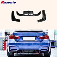 For BMW 4 Series 14-20 F32 F33 F36 (AN Only) Carbon V Rear Bumper Diffuser Lip