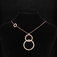 PIAGET(伯爵)  18K玫瑰金 鑽石 玫瑰金 possession鑲鑽長項鏈 18K/