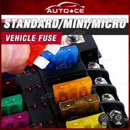 Vehicle Fuse Standard Fuse Mini Fuse Micro Fuse / Car Fuse Motorcycle Lorry / Fius Motor Kereta Lori