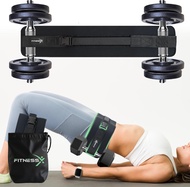 Premium Hip Thrust Belt for Dumbbells Heavy Kettlebells and Plates Hip Exercise Band for Weights Ide