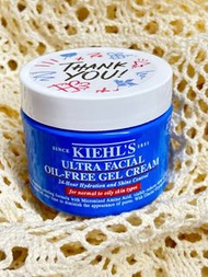 （ULTRA FACIAL OIL-FREE GEL CREAM +ULTRA FACIAL OIL-FREE CLEANSER全新Kiehl's契爾氏 冰河醣蛋白吸油水感凝凍50ml 無油乳液