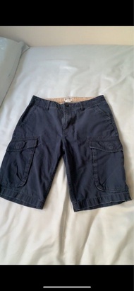 Timberland 藍色工裝短褲