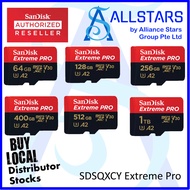 (ALLSTARS : We are Back) SANDISK SQXCY EXTREME PRO MICROSDXC MEMORY CARD-WRTY LTD LIFET W/DISTRIBUTOR
