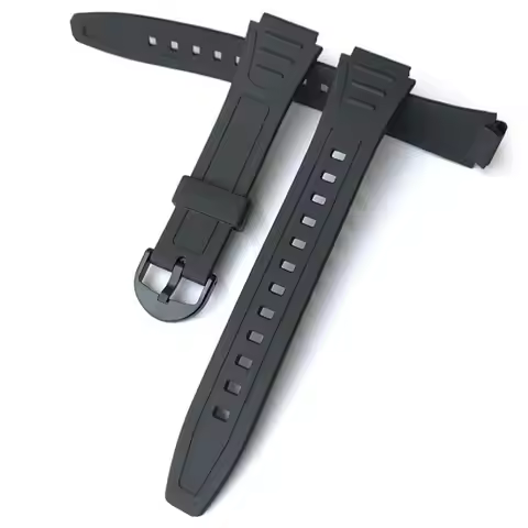 Silicone Rubber Watch Band For Casio G Shock W-800H W-217 AQ-S800W Watch Accessories Sports Bracelet