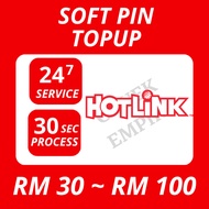 Hotlink Soft Pin RM 30 ~ RM 100