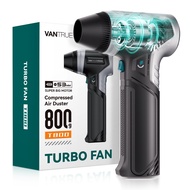 เครื่องเป่าฝุ่นไฟฟ้า Vantrue - แรงดันลมสูงสุดในตลาด 28.22 ออนซ์ เครื่องเป่าฝุ่นไร้สายพลังสูงพิเศษ มอ