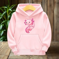 AXOLOTL FISH SWEATER HOODIE FOR BOYS AND GIRLS