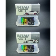 Mini GT 706 & 773 Porsche 911 GT3 RS & RX7 LBWK