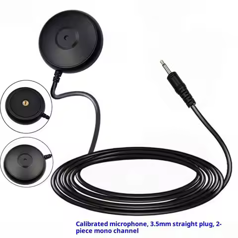 【C】1Pc 5M Replacement Calibration Microphone for Pioneer MCACC AV Home Receiver Mono Plug 20Hz-16KHz