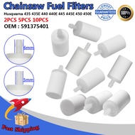 Chainsaw Fuel Filters 5mm/6mm for Husqvarna 36 40 41 42 45 50 51 55 55 61 66 77 232 268 272 385 395 