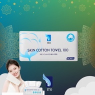 ITO Skin Cotton Towel 100 ITO (100% Cotton) Disposable Towel ITO Face Towel  ITO Skin Towel